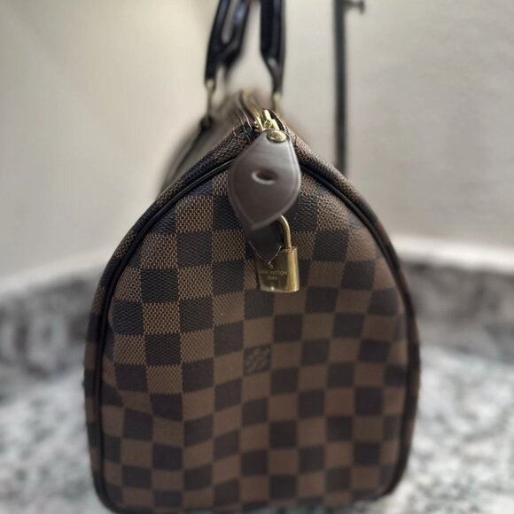 Like New Louis Vuitton LV Speedy 30 Damier Ebene - Picture 5 of 16